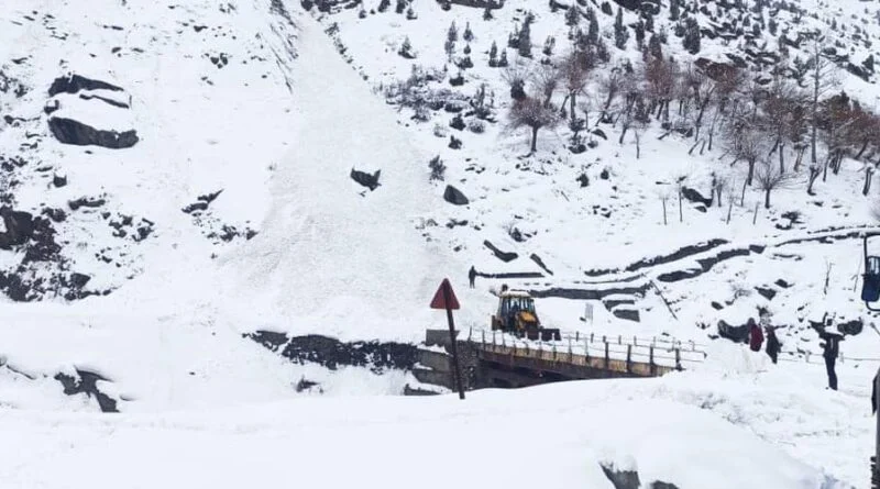 Heavy snowfall on HP high reaches HIMACHAL HEADLINES