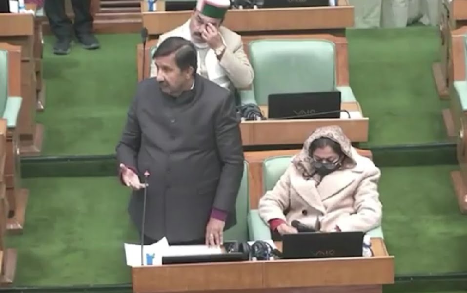 Dissatisfy on the CM reply in budget discussion Cong walkout HIMACHAL HEADLINES