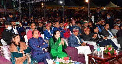 CM inaugurates first cultural night of International Mandi Shivratri HIMACHAL HEADLINES