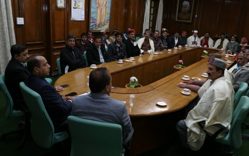 Efforts to be made to seek status of tribal area for Trans-Giri : CM Efforts to be made to seek status of tribal area for Trans-Giri : CM HIMACHAL HEADLINES