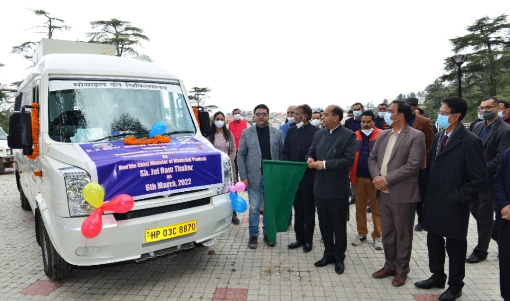 CM flags-off Mobile Dental Van HIMACHAL HEADLINES