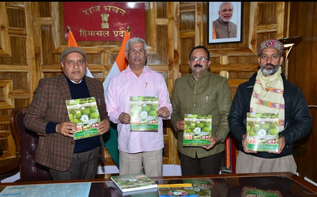 Governor releases books on temperate fruits Governor releases books on temperate fruits HIMACHAL HEADLINES