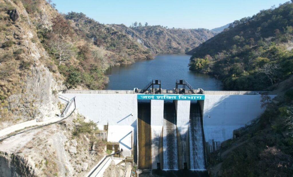 Himachal First Multipurpose Rain Water Harvesting Dam Constructed In UNA HIMACHAL HEADLINES