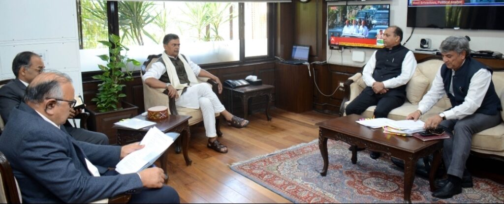 CM meets Union Power Minister CM meets Union Power Minister HIMACHAL HEADLINES