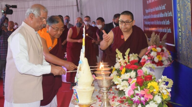 Governor stresses on teachings of Sakya sect HIMACHAL HEADLINES