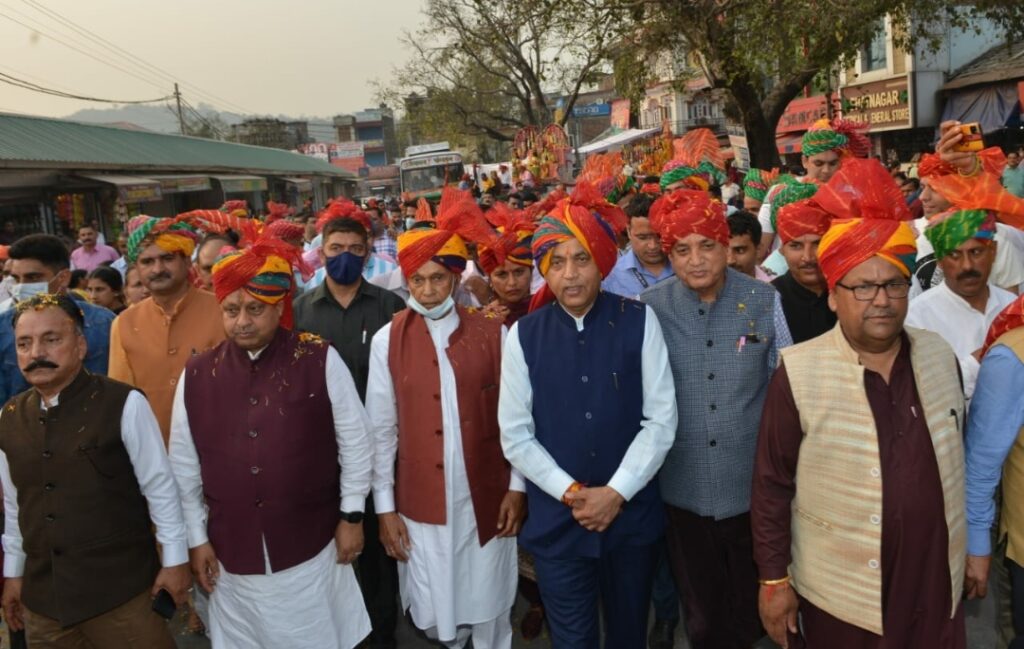 CM presides over closing ceremony of National Level Holi Utsav in Sujanpur HIMACHAL HEADLINES