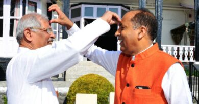 CM greets Governor on Holi HIMACHAL HEADLINES