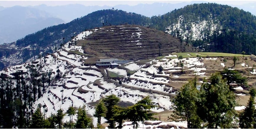 Light spring shower in Tourist resort Kufri HIMACHAL HEADLINES