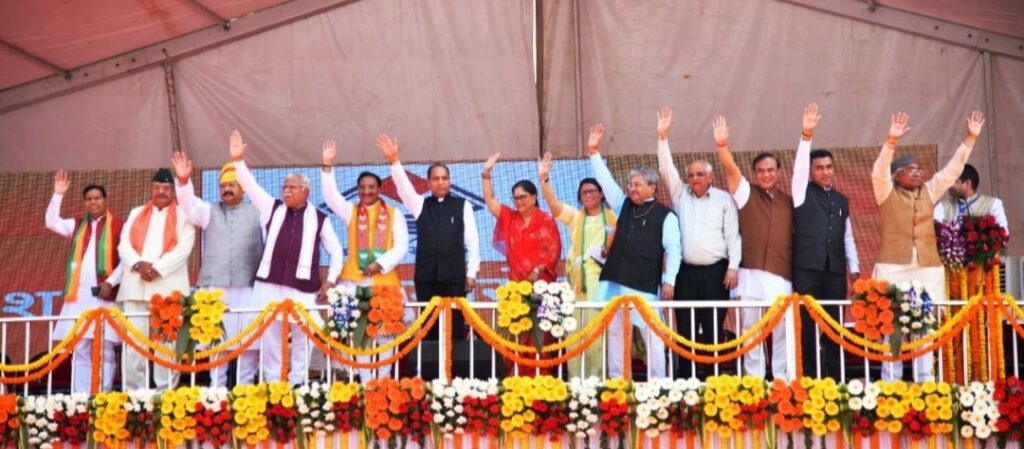 Jai Ram Thakur congratulates Pushkar Singh Dhami on being sworn in as CM of Uttrakhand Jai Ram Thakur congratulates Pushkar Singh Dhami on being sworn in as CM of Uttrakhand HIMACHAL HEADLINES