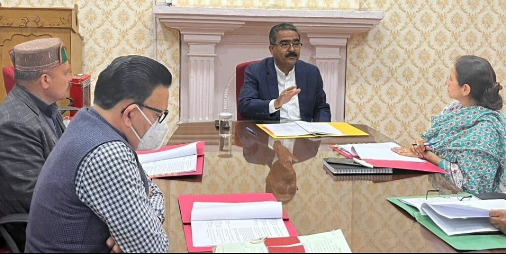 Industries Minister presides over 188th meeting of HP Handloom and Handicrafts Corporation HIMACHAL HEADLINES