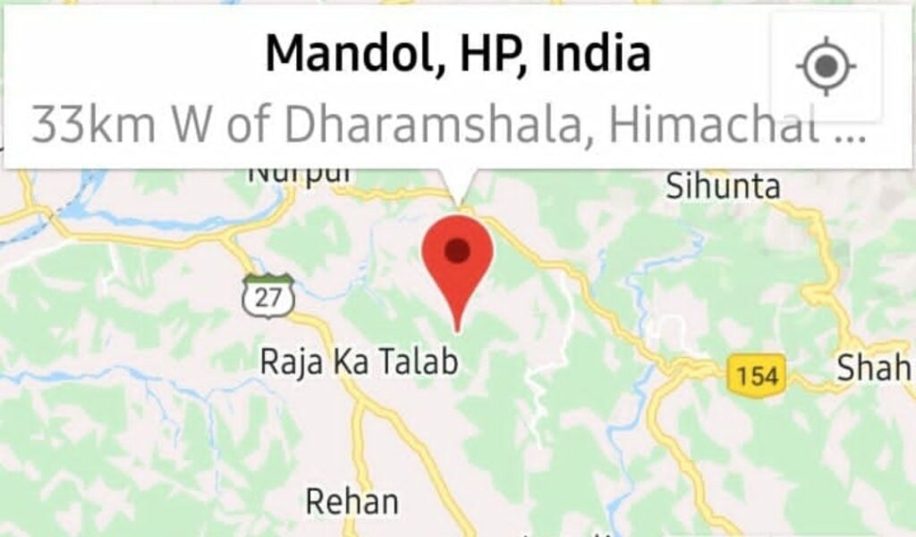 Minor tremor jolts parts of Kangra district HIMACHAL HEADLINES