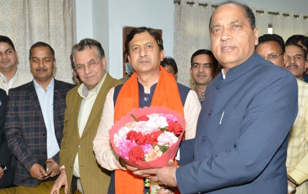 CM congratulates Dr. Sikander Kumar for being elected as Rajya Sabha MP CM congratulates Dr. Sikander Kumar for being elected as Rajya Sabha MP HIMACHAL HEADLINES