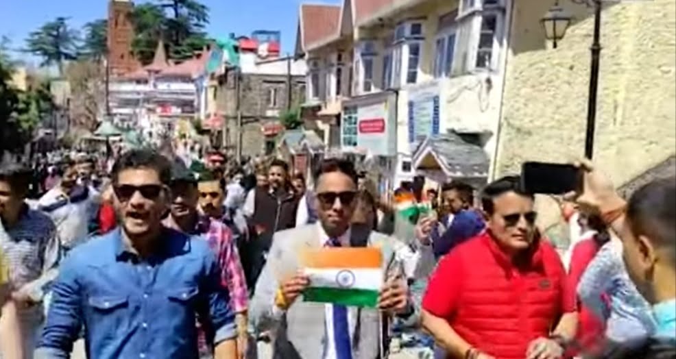Cong Youth leader and a MLA book for unlawful Assembly Cong Youth leader and a MLA book for unlawful Assembly HIMACHAL HEADLINES