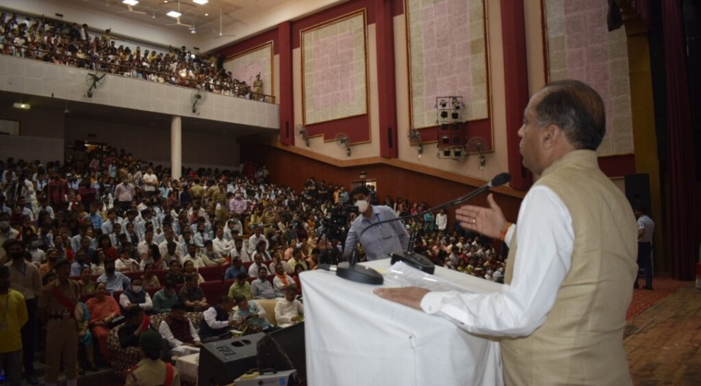 Chief Minister lays foundation stones and inaugurates schemes worth Rs. 63.37 crores in Dharamshala HIMACHAL HEADLINES