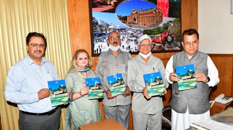 Urban Development Minister releases souvenir of National Development Society HIMACHAL HEADLINES