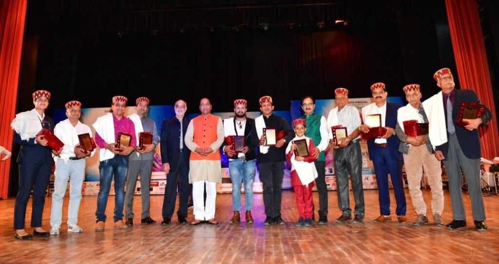 CM presides over Himachal Excellence Awards-2021 HIMACHAL HEADLINES