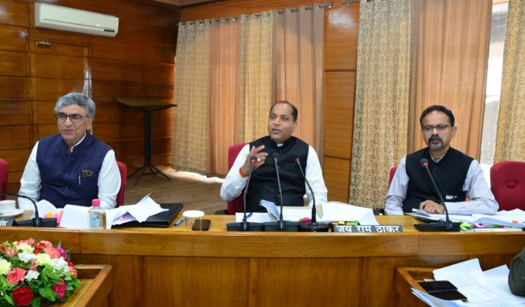 CM reviews progress of various developmental projects in Seraj Assembly Constituency HIMACHAL HEADLINES