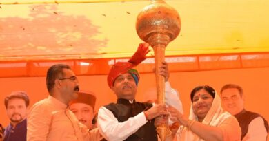 CM inaugurates and lays foundation stone developmental projects worth Rs. 161 crore  in  Indora HIMACHAL HEADLINES