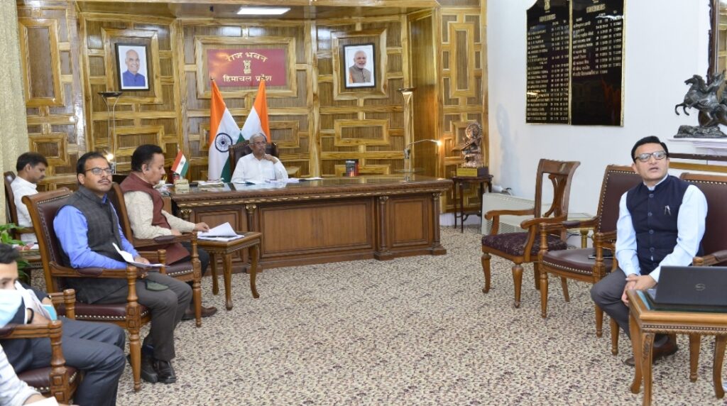 Governor presides over meeting of Tribal Development Department Governor presides over meeting of Tribal Development Department HIMACHAL HEADLINES