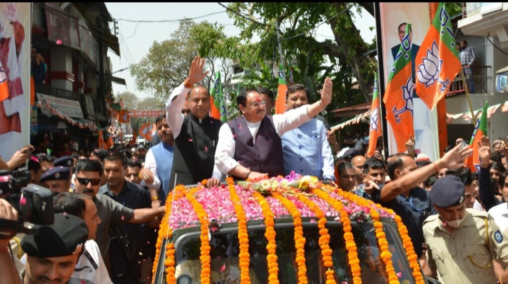 HP emerges as a frontrunner State of country in matter of development : Jagat Prakash Nadda HIMACHAL HEADLINES
