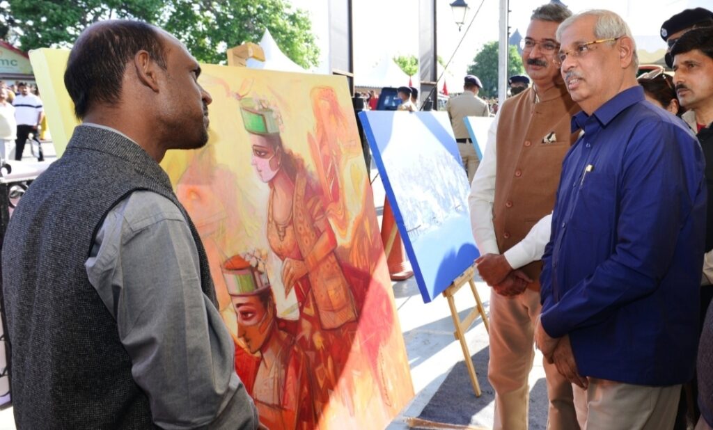 Governor visits Shimla Art Fest Governor visits Shimla Art Fest HIMACHAL HEADLINES