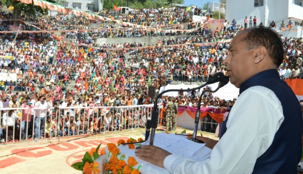 CM inaugurates and lays foundation stones for Dvpt projects of 146 Cr for Churah CM inaugurates and lays foundation stones for Dvpt projects of 146 Cr for Churah HIMACHAL HEADLINES