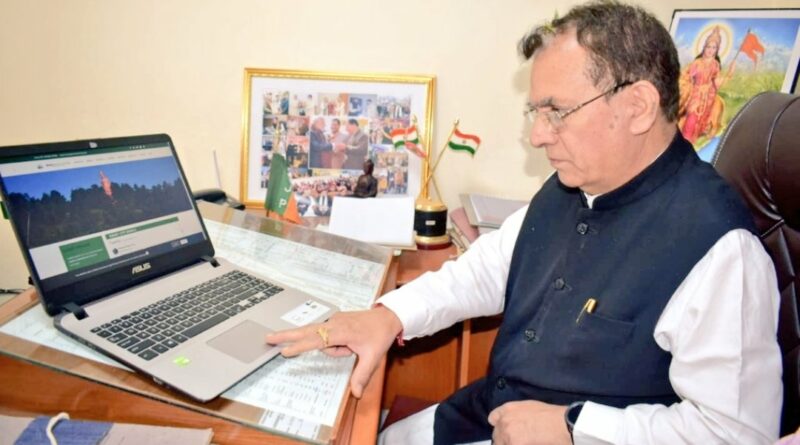 UD Minister launches official Website of Shimla Smart City Limited HIMACHAL HEADLINES