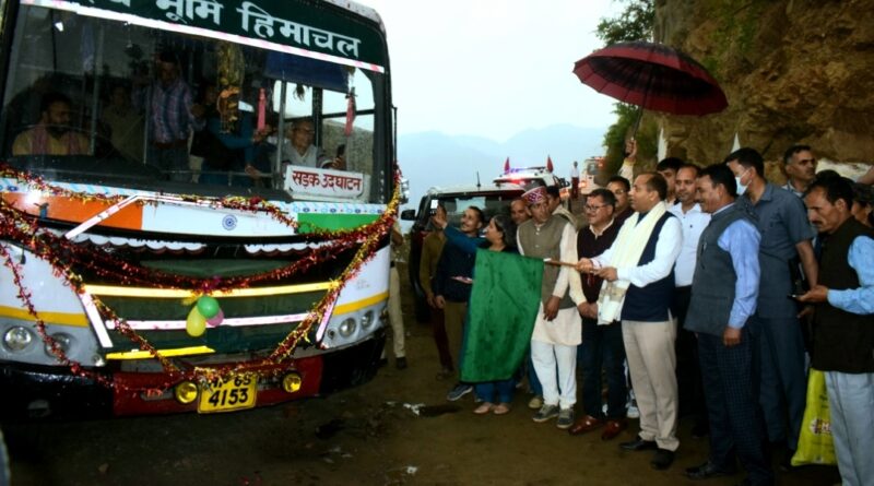 Chief Minister inaugurates and lays foundation stones of developmental projects worth Rs. 14.09 crore in Chhatri HIMACHAL HEADLINES