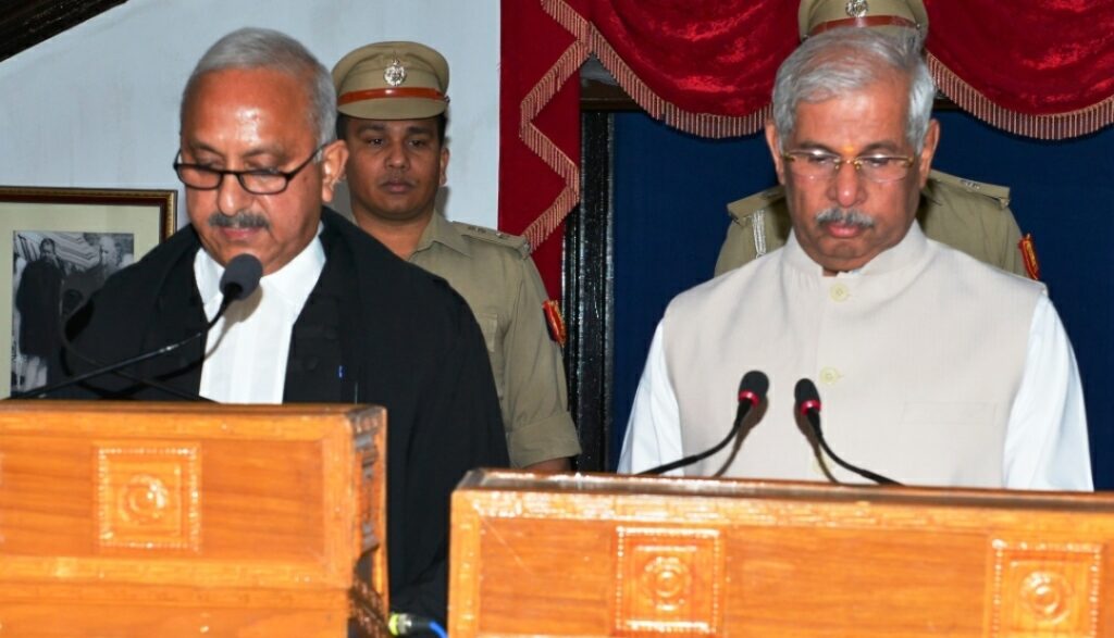Justice Satyen Vaidya sworn in as HP HC judge Justice Satyen Vaidya sworn in as HP HC judge HIMACHAL HEADLINES