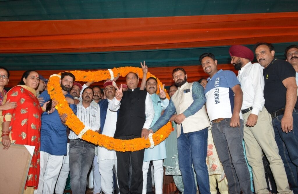 CM inaugurates and lays foundation stone of developmental projects worth Rs. 218 crore at Parwanoo HIMACHAL HEADLINES