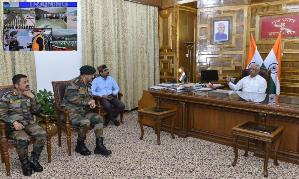 OGC of NCC calls on Governor OGC of NCC calls on Governor HIMACHAL HEADLINES