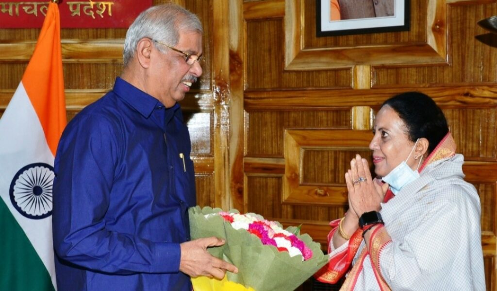 MP Mandi calls on Governor MP Mandi calls on Governor HIMACHAL HEADLINES
