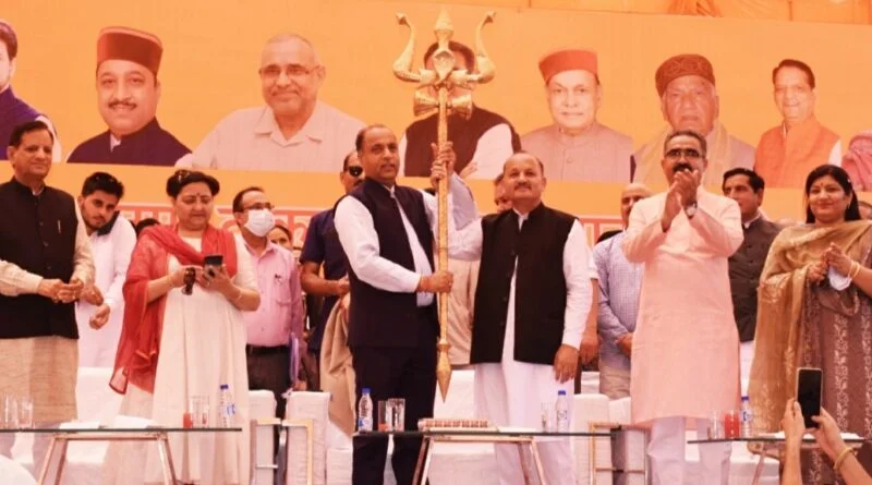 CM inaugurates and lay foundation stones of developmental projects worth Rs. 69.44 crore in Jawali HIMACHAL HEADLINES