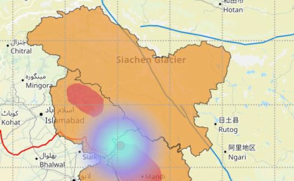 Chamba district jolt by light Earthquake HIMACHAL HEADLINES