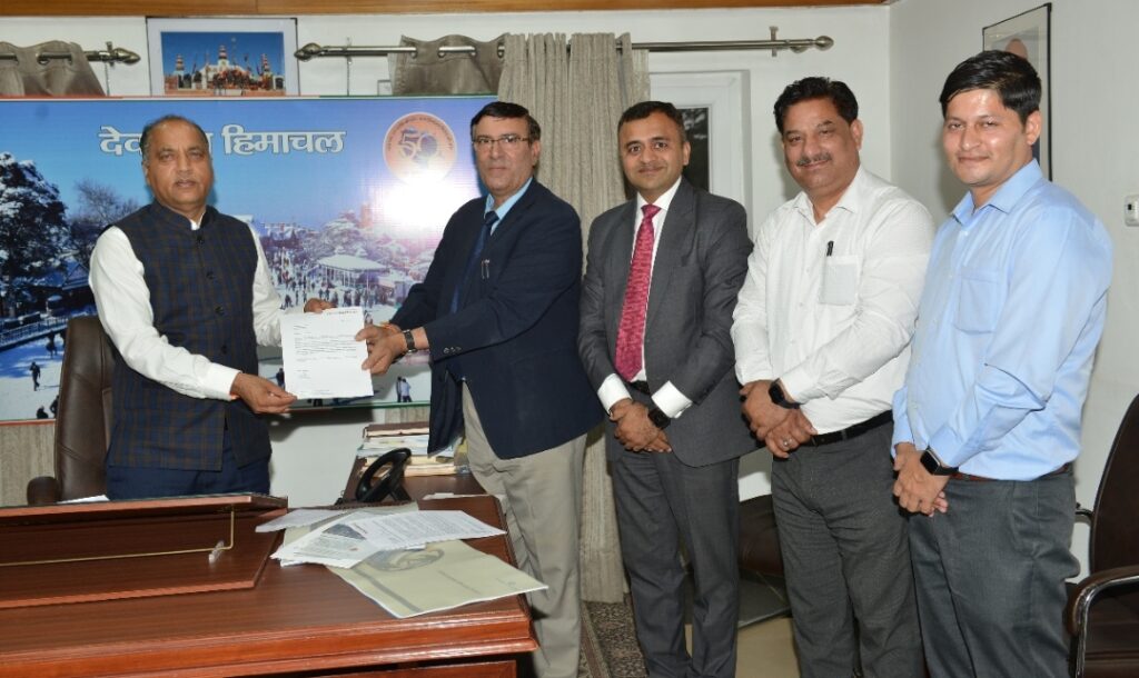 Delegation of Hinduja Group calls on CM HIMACHAL HEADLINES
