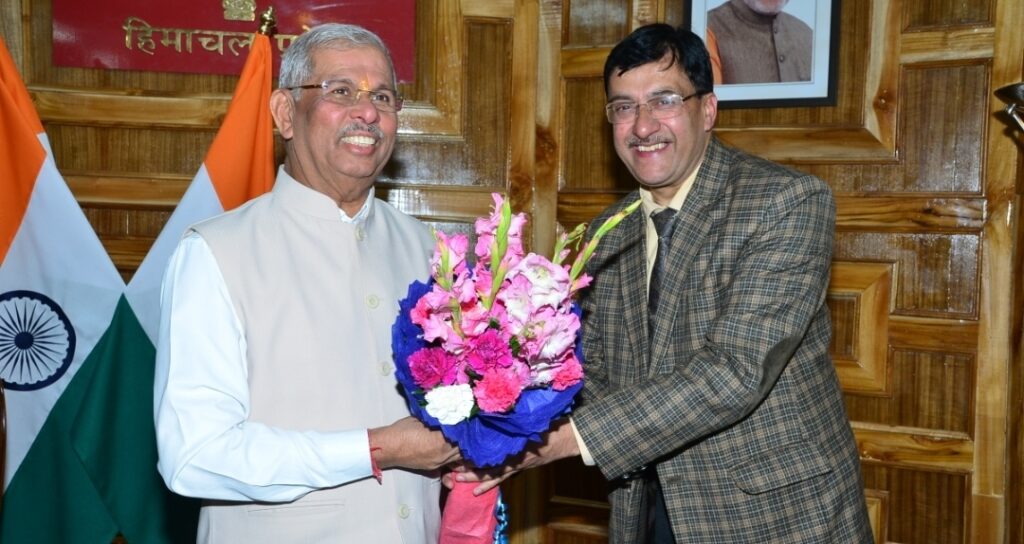 VC Sardar Patel University calls on Governor VC Sardar Patel University calls on Governor HIMACHAL HEADLINES