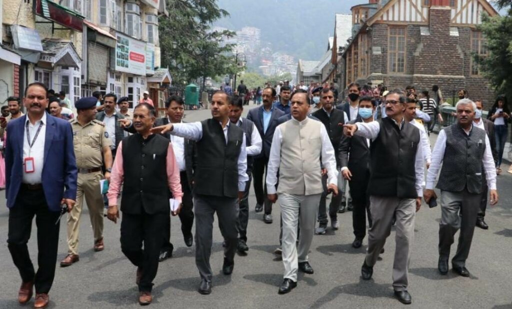 Chief Minister inspects arrangements for PM's rally HIMACHAL HEADLINES