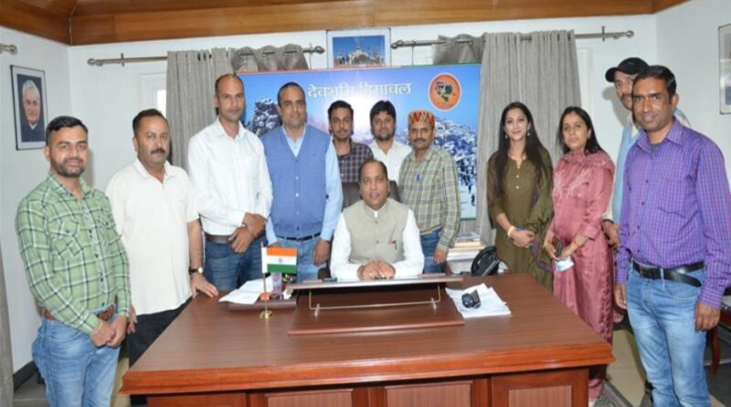 Members of  Press Club of Shimla calls on CM HIMACHAL HEADLINES
