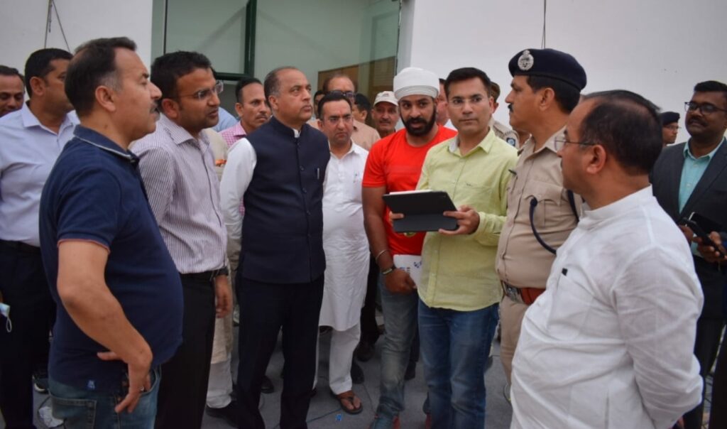 CM inspects the arrangements for Chief Secretaries Conference HIMACHAL HEADLINES