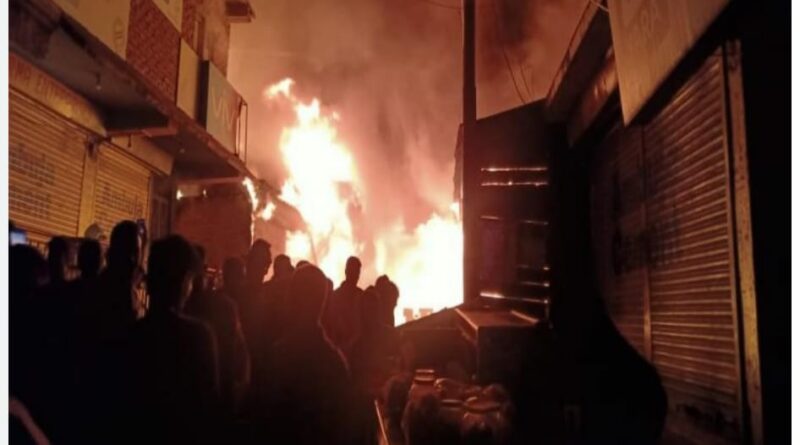 Seven shops gut in devastating fire HIMACHAL HEADLINES