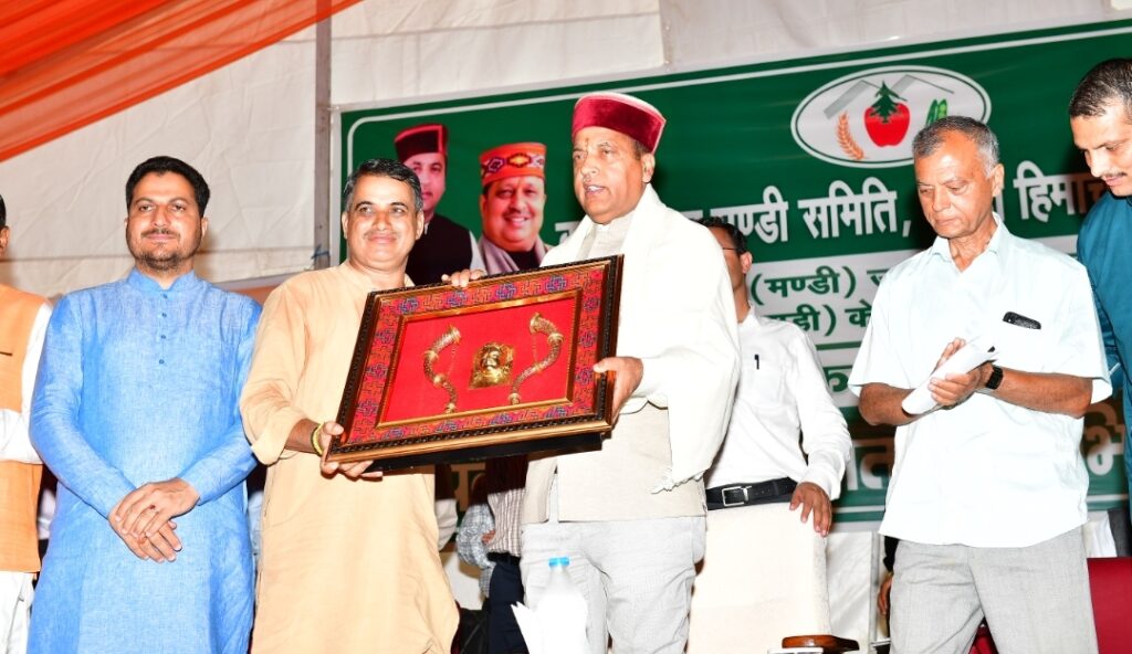CM inaugurates and lays foundation stone of four developmental projects worth Rs. 62.16 crore at Mandi HIMACHAL HEADLINES