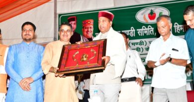 CM inaugurates and lays foundation stone of four developmental projects worth Rs. 62.16 crore at Mandi HIMACHAL HEADLINES