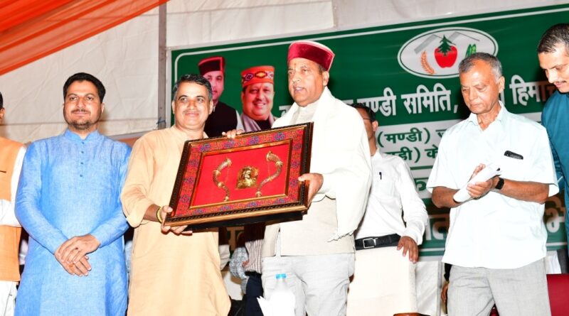 CM inaugurates and lays foundation stone of four developmental projects worth Rs. 62.16 crore at Mandi HIMACHAL HEADLINES