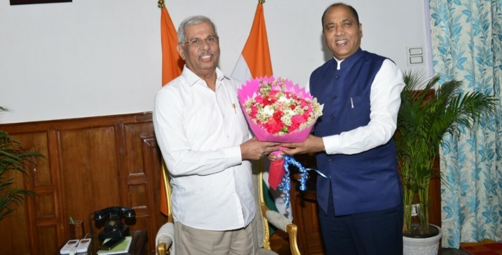 CM Congratulates Governor on completing one year's term CM Congratulates Governor on completing one year's term HIMACHAL HEADLINES