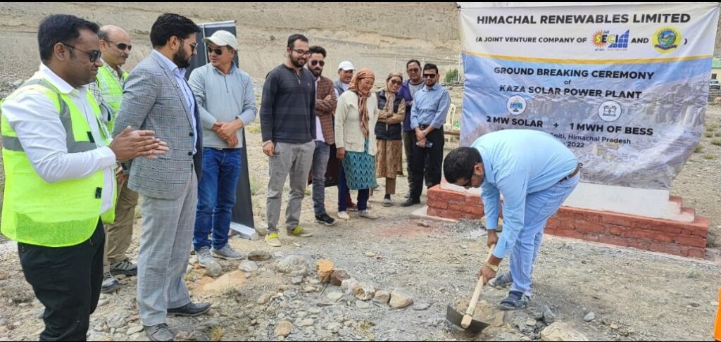 4100 families of Rangrik to get round the year power supply  HIMACHAL HEADLINES