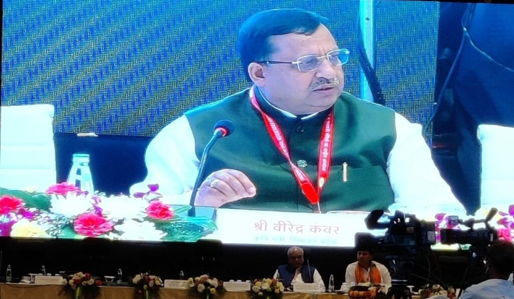 Agriculture Minister participates in National Conference of Agriculture and Horticulture  HIMACHAL HEADLINES