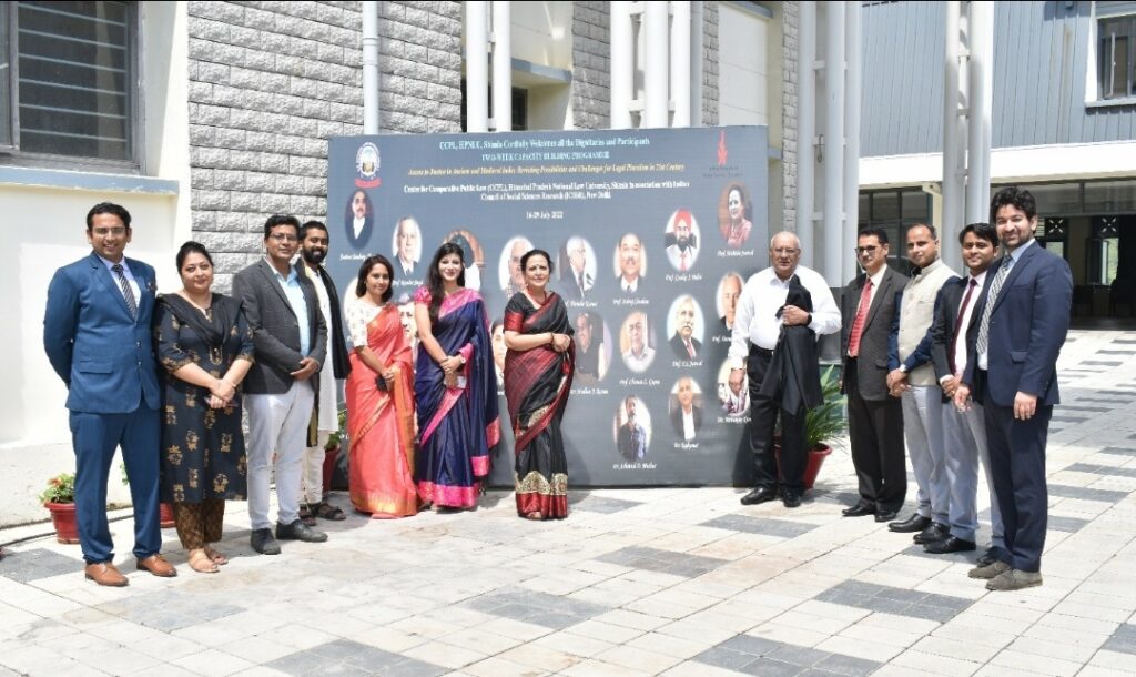 Centre for Comparative Public Law Himachal organises the Inaugural Session of the Two-Week Capacity Building Programme HIMACHAL HEADLINES