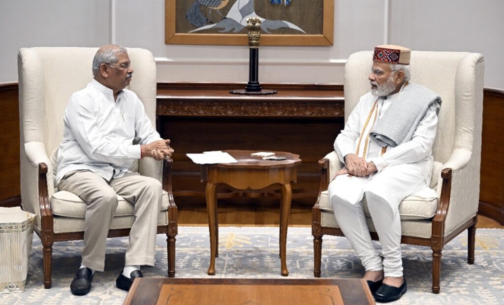 Governor calls on Prime Minister Governor calls on Prime Minister HIMACHAL HEADLINES
