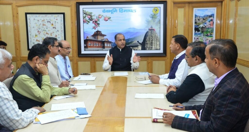 CM presides over meeting of High-Powered Committee to celebrate 75 years of Himachal Pradesh HIMACHAL HEADLINES