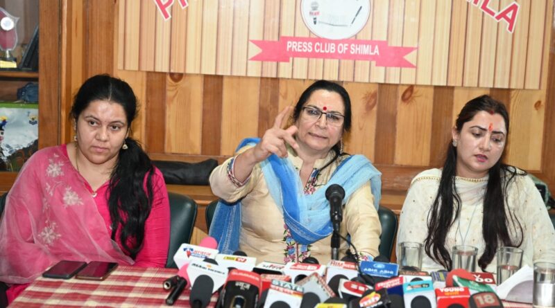 Facing incumbancy BJP fails to make woman attrocity an Issue HIMACHAL HEADLINES